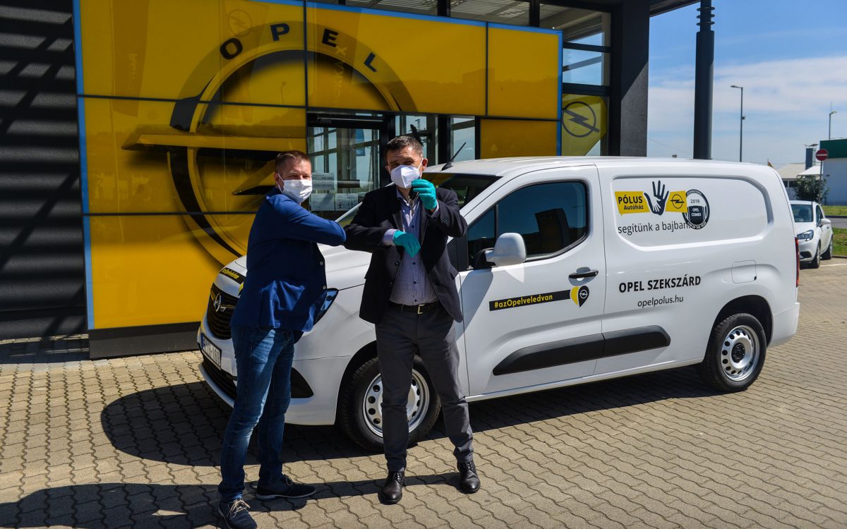 Felajánlásként Opelt kapott az önkormányzat
